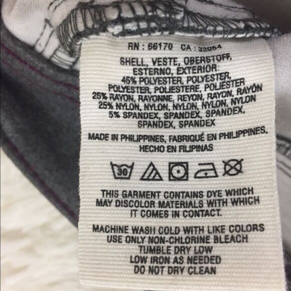 Anthropologie Pilcro & The Letterpress Grey Leggings Size 25 Petite - Picture 6 of 7